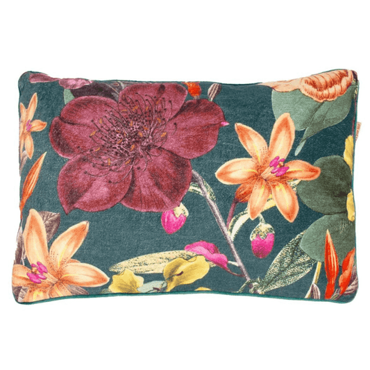 Kussen Funky Art bloemen – 40 x 60 cm - incl. vulling