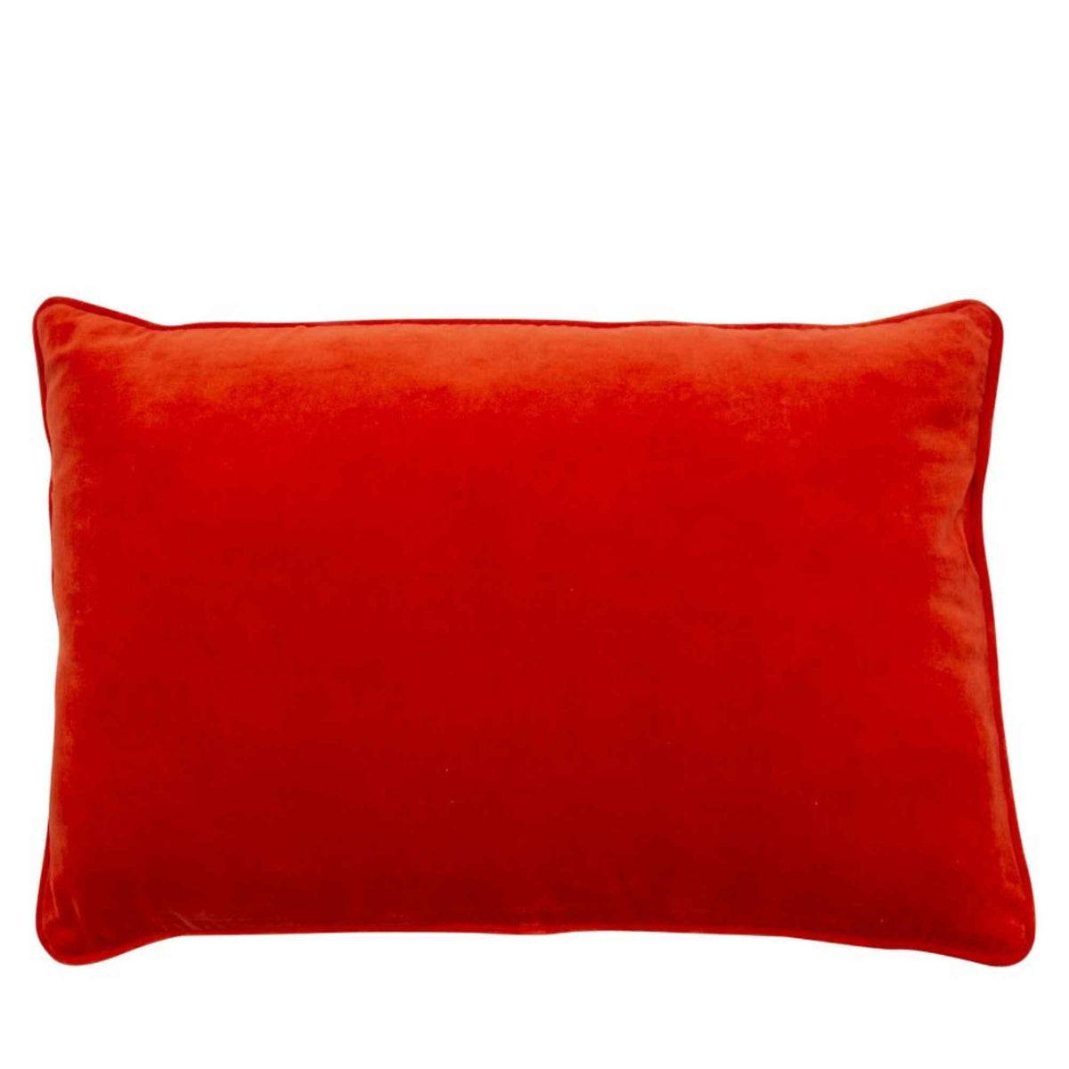 Velvet sierkussen - Red Clay - 40x60 cm