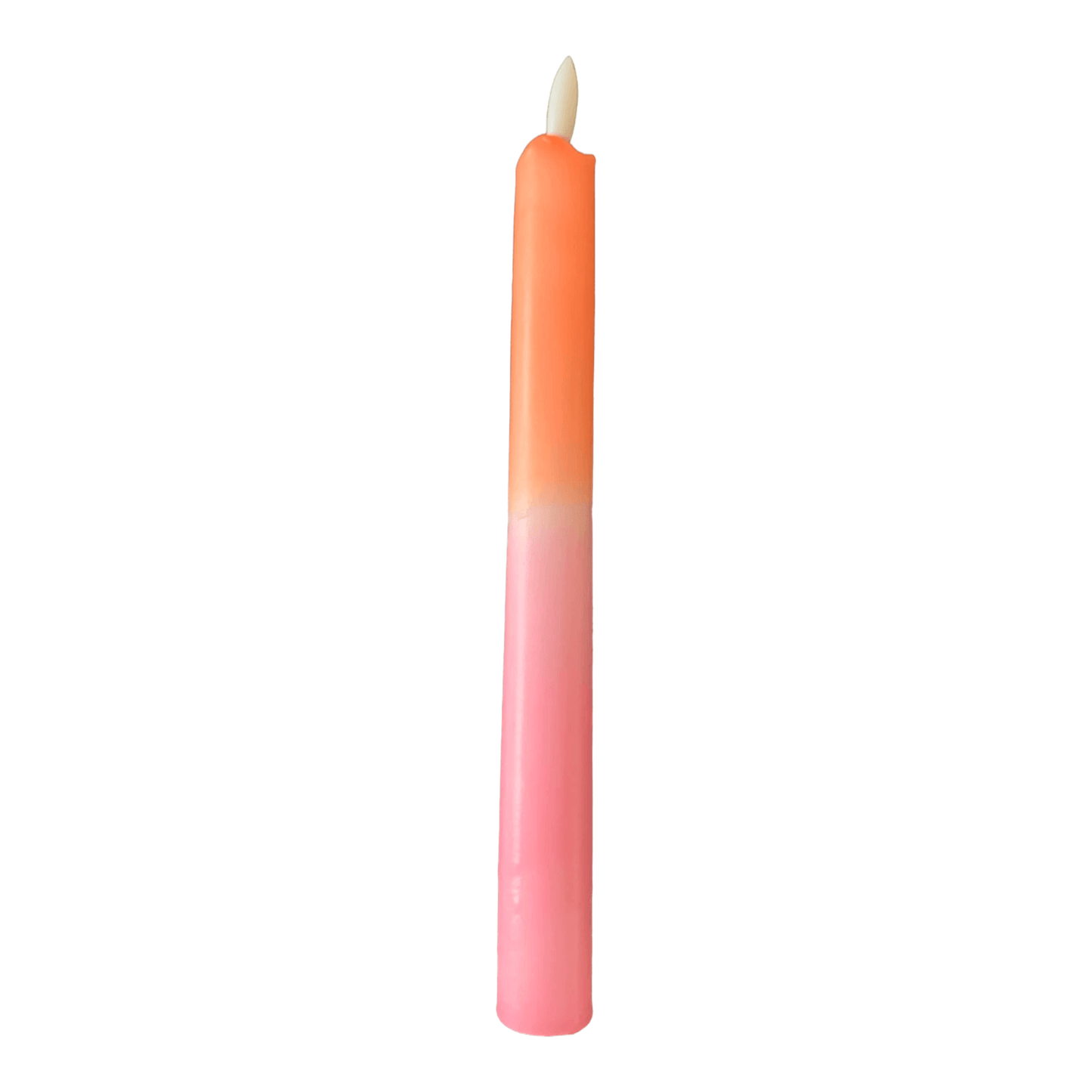 Ledkaars roze/oranje