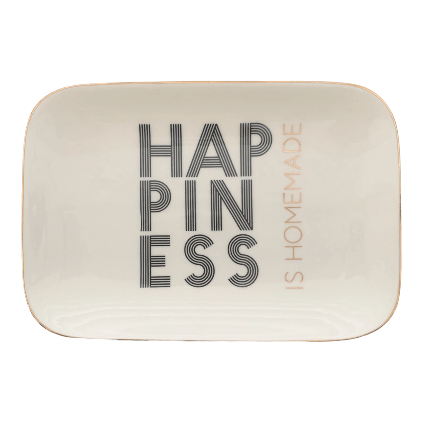 Love plate "Happiness is homemade"