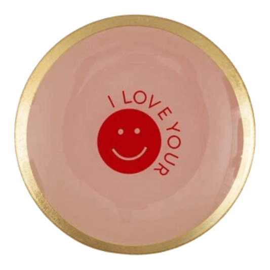 Love plate "I love your smile" - Maat S