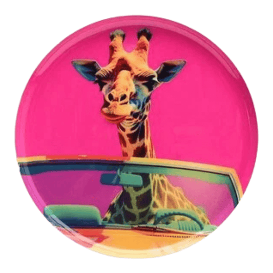 Love plate "Giraffe" - Maat S