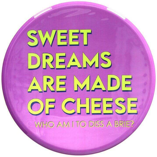 Love Plate " Sweet dreams are made of Cheese" - maat L