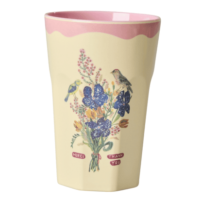 Set van 2 bekers Large– Nathalie Lété Print - Rice