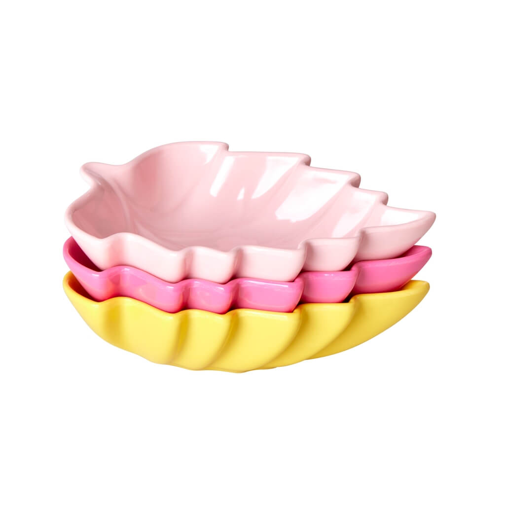 Melamine theezak schaaltjes 3 stuks verpakt - Rice