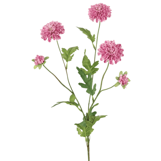Kunstbloem Mini-Chrysant roze – 71 cm