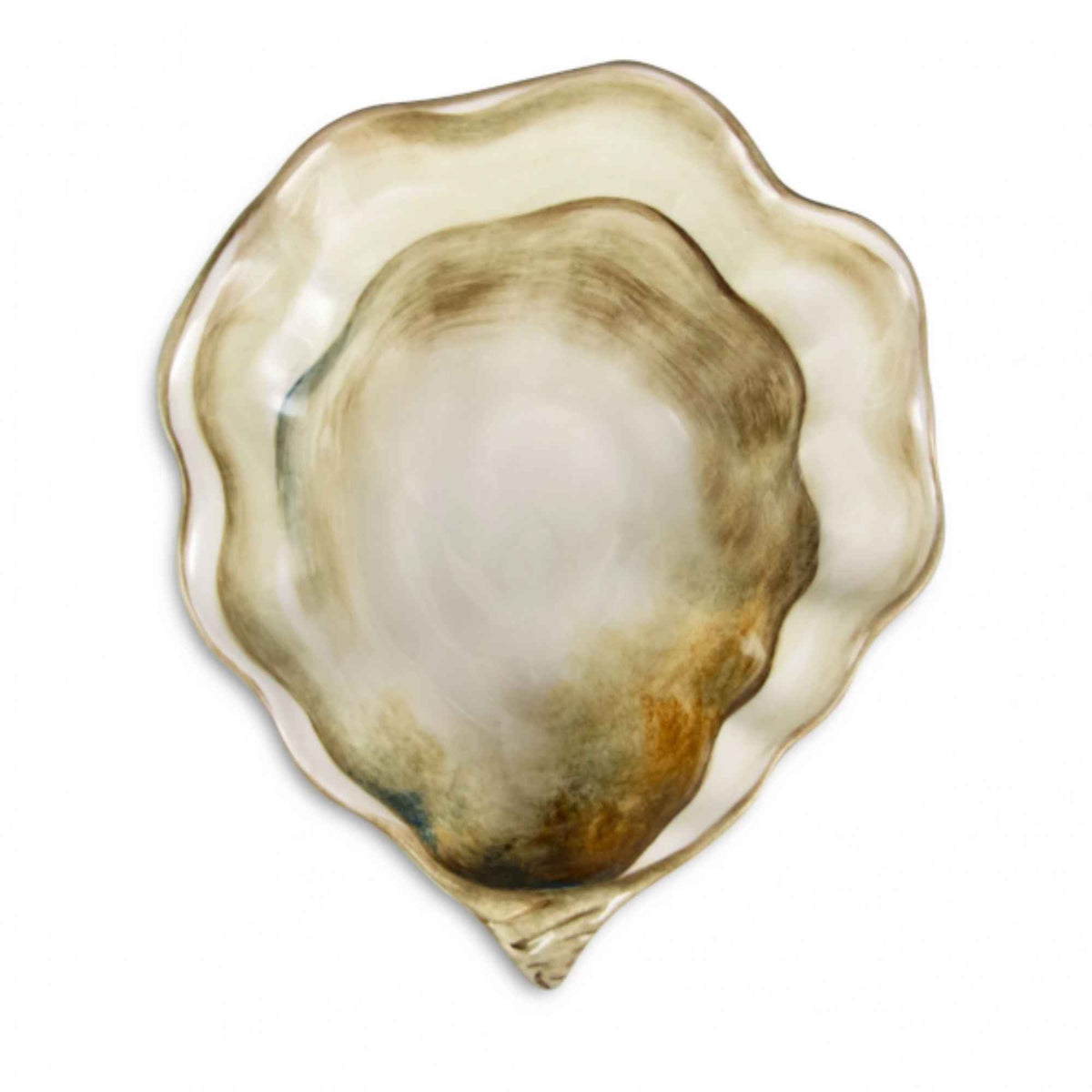 Diepe kom oesterschelp 21 cm – Italië
