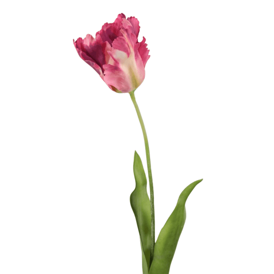 Kunstbloem Papagaai Tulp lang - Roze