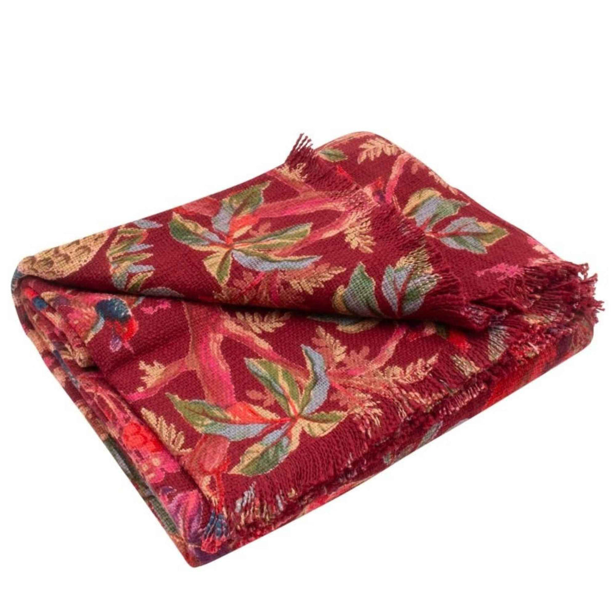 Plaid Paradise-Burgundy- 130x170 cm