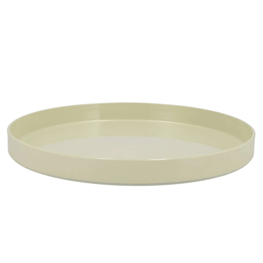 Rond Plateau hoogglans Pistache Groen -Melamine - Ø32cm