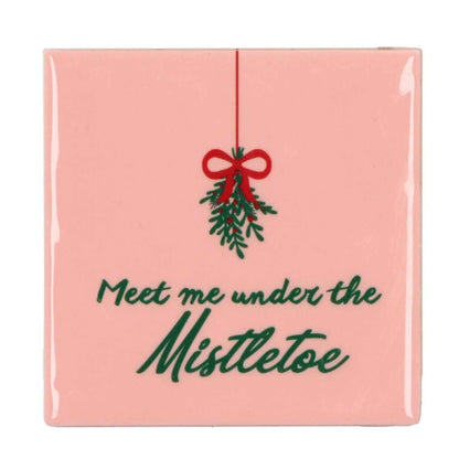 Tegeltje " Mistletoe "