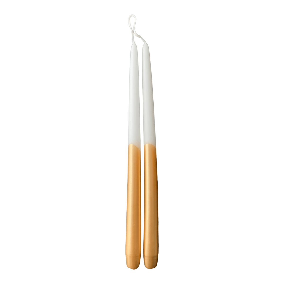 Doppelkerze Gold – Rustik lys – Basics & Trends