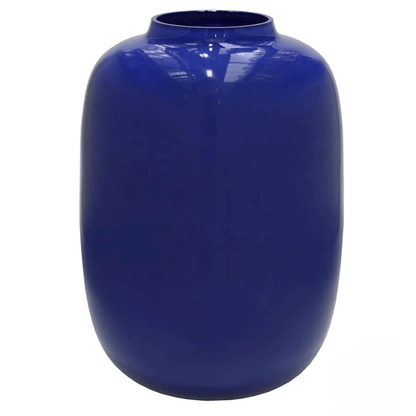 Glazen Vaas –cobalt blauw