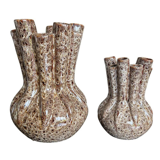 Leopard tube Vaas Keramiek – Verkrijgbaar in 2 maten