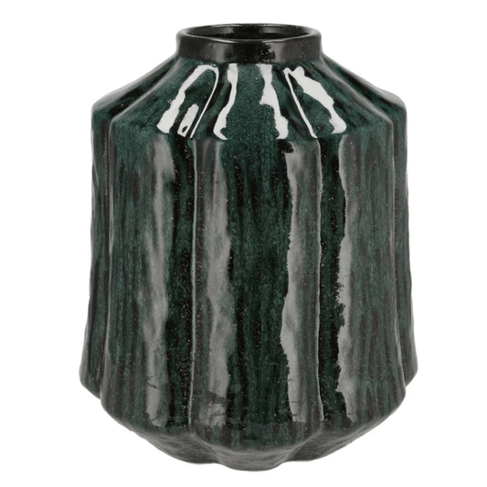 Keramieken Vaas - Donker Groen - in 2 maten
