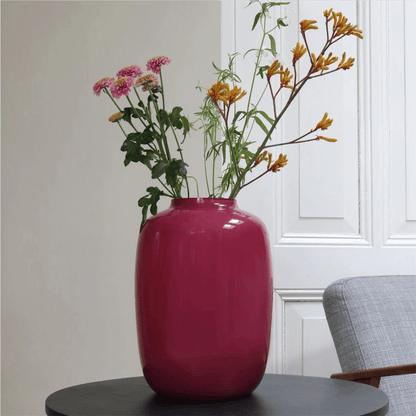 Glazen Vaas – Mauve - in twee maten