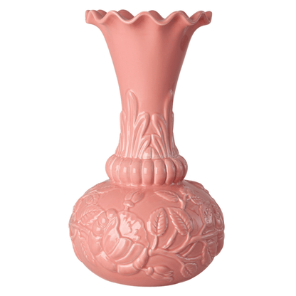 Vaas van Keramiek - Koraal- Rice