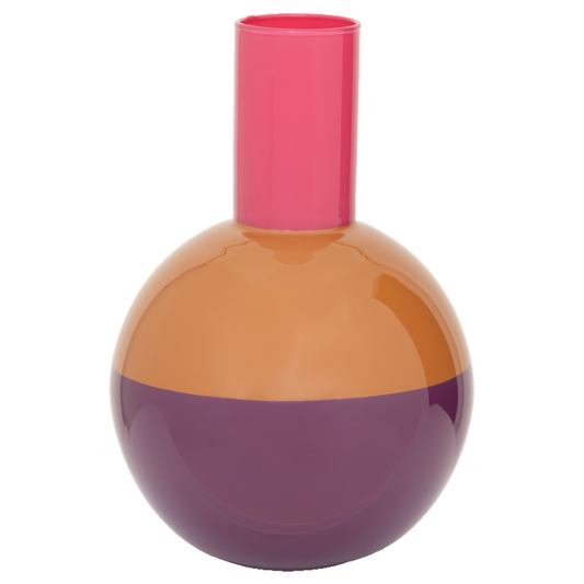 Glazen Vaas Lahja Prune– 33 cm Hoog – Urban Nature