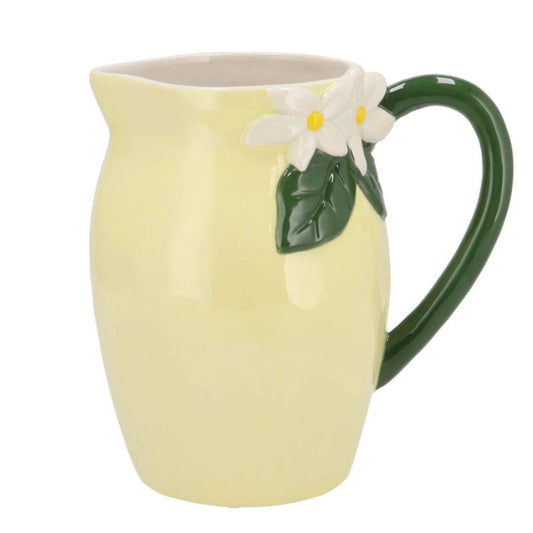 Waterkan  -Keramiek – Pastel Geel