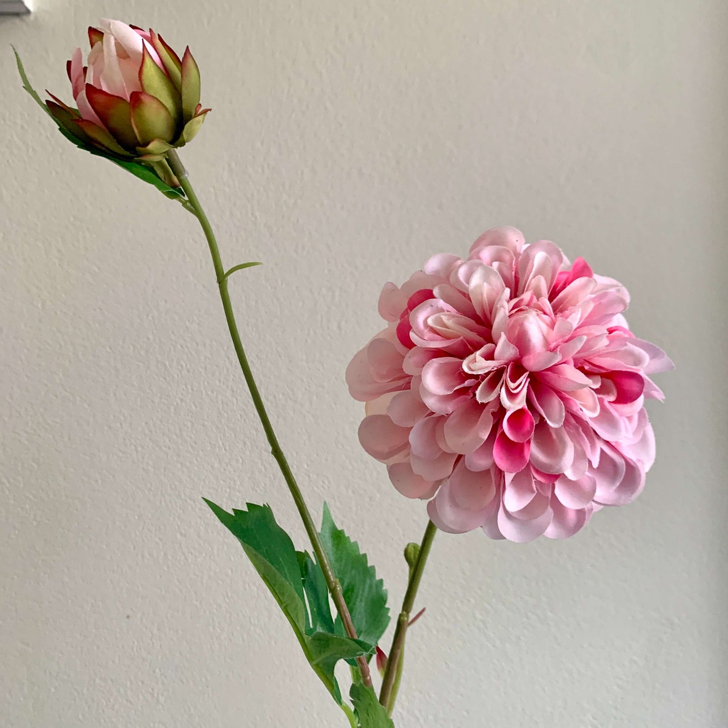 Zijden bloem Dahlia Hillcrest roze