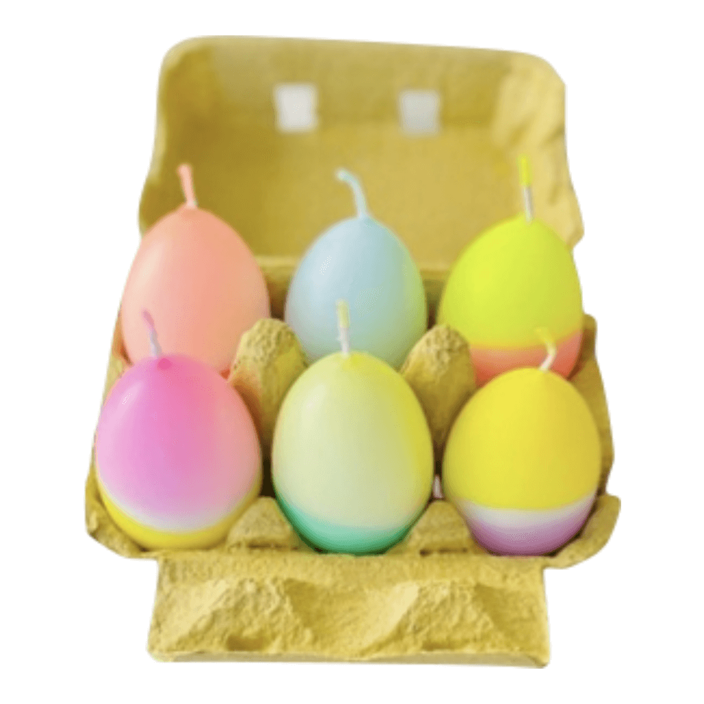 Dip Dye eieren * Sixpack yellow
